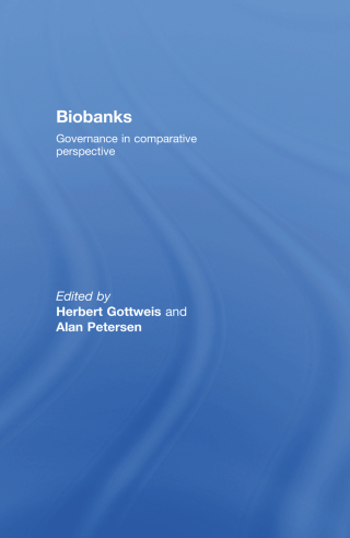 صورة الغلاف: Biobanks 1st edition 9780415427371