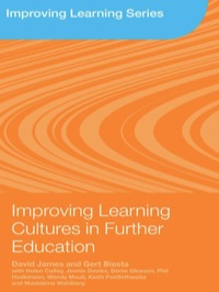 Imagen de portada: Improving Learning Cultures in Further Education 1st edition 9780415427364