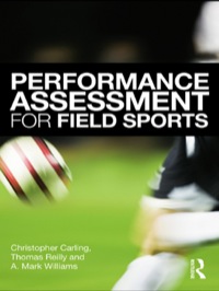 Imagen de portada: Performance Assessment for Field Sports 1st edition 9780415426848