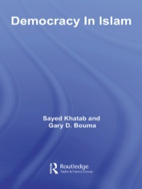 Imagen de portada: Democracy In Islam 1st edition 9780415425742