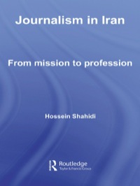 Titelbild: Journalism in Iran 1st edition 9780415583169