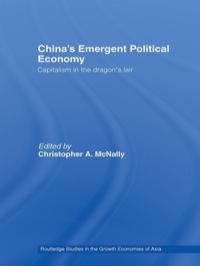 Cover image: China's Emergent Political Economy 1st edition 9780415425728