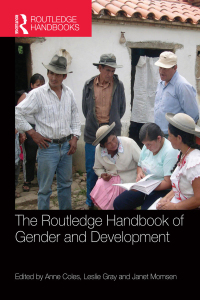 Cover image: The Routledge Handbook of Gender and Development 1st edition 9780367581855