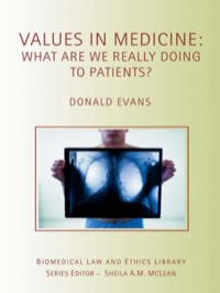 Cover image: Values in Medicine 1st edition 9780415424691