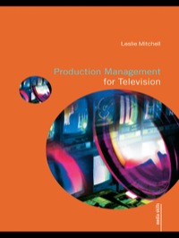 Imagen de portada: Production Management for Television 1st edition 9780415424813
