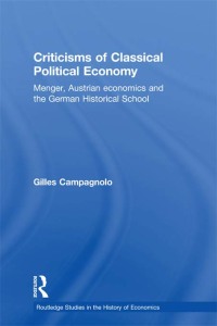 表紙画像: Criticisms of Classical Political Economy 1st edition 9780415750066