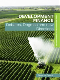 Omslagafbeelding: Development Finance 1st edition 9780415423182