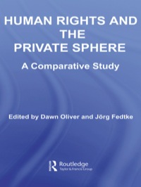 Imagen de portada: Human Rights and the Private Sphere vol 1 1st edition 9780415443517