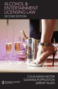 Imagen de portada: Alcohol and Entertainment Licensing Law 2nd edition 9780415422901