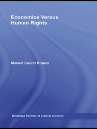 Cover image: Economics Versus Human Rights 1st edition 9780415762083