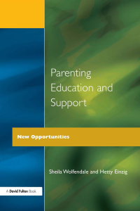 Cover image: Parenting Education and Support 1st edition 9781853465796