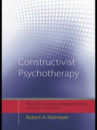 Cover image: Constructivist Psychotherapy 1st edition 9780415442343