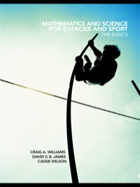 Imagen de portada: Mathematics and Science for Exercise and Sport 1st edition 9780415441681