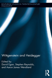 Cover image: Wittgenstein and Heidegger 1st edition 9781138923515