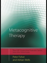 Imagen de portada: Metacognitive Therapy 1st edition 9780415434997
