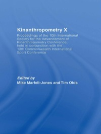 Cover image: Kinanthropometry X 1st edition 9780415596305