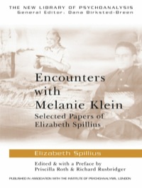 صورة الغلاف: Encounters with Melanie Klein 1st edition 9780415419994