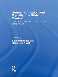 Cover image: Gender Education and Equality in a Global Context 1st edition 9780415552059