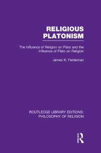 Cover image: Religious Platonism 1st edition 9780415829625