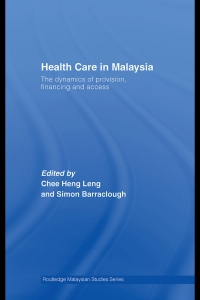 Cover image: Health Care in Malaysia 1st edition 9780415544207