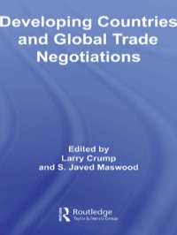 Cover image: Developing Countries and Global Trade Negotiations 1st edition 9780415417341