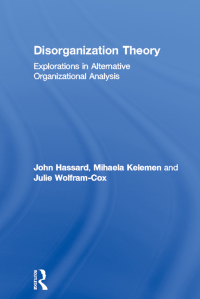 Cover image: Disorganization Theory 1st edition 9780415417297
