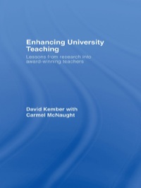 Immagine di copertina: Enhancing University Teaching 1st edition 9780415417167