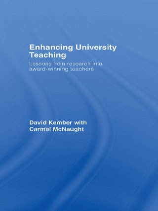 Cover image: Enhancing University Teaching 1st edition 9780415417167