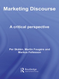 Imagen de portada: Marketing Discourse 1st edition 9780415416696