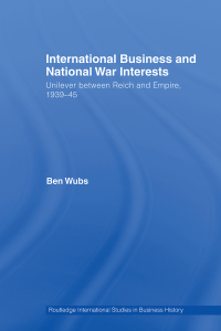 صورة الغلاف: International Business and National War Interests 1st edition 9780415416672