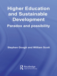 Cover image: Higher Education and Sustainable Development 1st edition 9780415416528