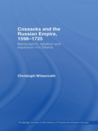 Cover image: Cossacks and the Russian Empire, 1598–1725 1st edition 9780415544184