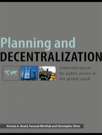 Omslagafbeelding: Planning and Decentralization 1st edition 9780415414982