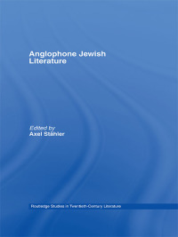 Cover image: Anglophone Jewish Literature 1st edition 9781138010550