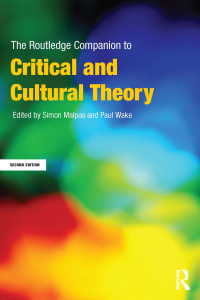 Omslagafbeelding: The Routledge Companion to Critical and Cultural Theory 2nd edition 9780415668309