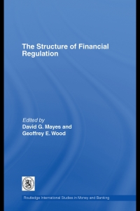 صورة الغلاف: The Structure of Financial Regulation 1st edition 9780415413800