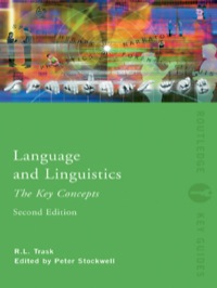 Cover image: Language and Linguistics: The Key Concepts 2nd edition 9781032032108