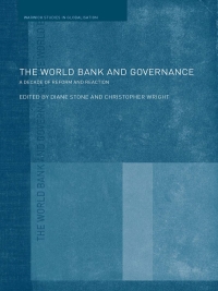 Omslagafbeelding: The World Bank and Governance 1st edition 9780415412827