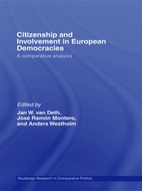 Imagen de portada: Citizenship and Involvement in European Democracies 1st edition 9780415479608
