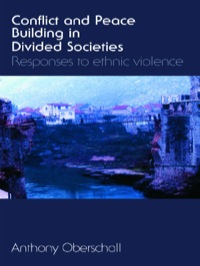 Imagen de portada: Conflict and Peace Building in Divided Societies 1st edition 9780415411615