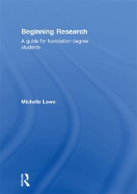 Cover image: Beginning Research 1st edition 9780415409803