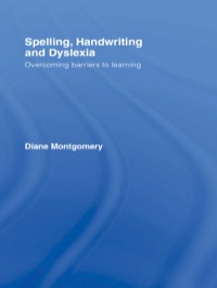 Cover image: Spelling, Handwriting and Dyslexia 1st edition 9780415409247
