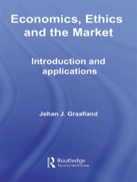 Cover image: Economics, Ethics and the Market 1st edition 9780415407700