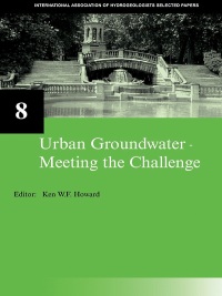 Cover image: Urban Groundwater, Meeting the Challenge 1st edition 9780415407458