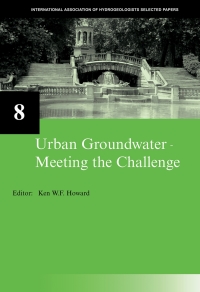 Cover image: Urban Groundwater, Meeting the Challenge 1st edition 9780415407458