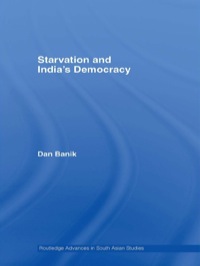 صورة الغلاف: Starvation and India's Democracy 1st edition 9780415544658