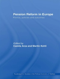 صورة الغلاف: Pension Reform in Europe 1st edition 9780415663731