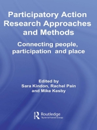 Imagen de portada: Participatory Action Research Approaches and Methods 1st edition 9780415405508