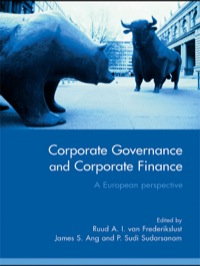 Immagine di copertina: Corporate Governance and Corporate Finance 1st edition 9780415405317