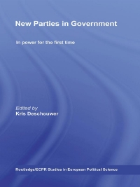 Cover image: New Parties in Government 1st edition 9780415404990